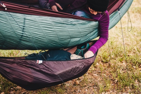 HUBA – mini hamak bagażowy do hamaka