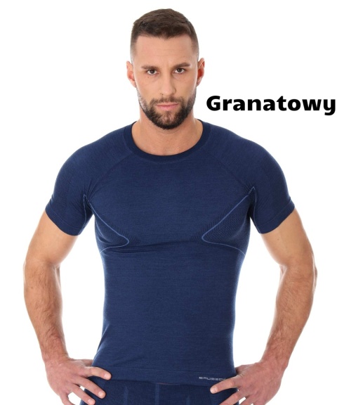 Koszulka męska z merino z krótkim rękawem ACTIVE WOOL