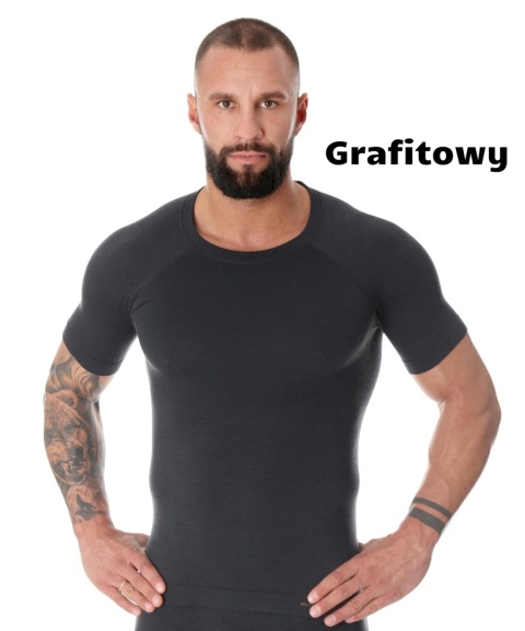 Koszulka męska z merino z krótkim rękawem ACTIVE WOOL