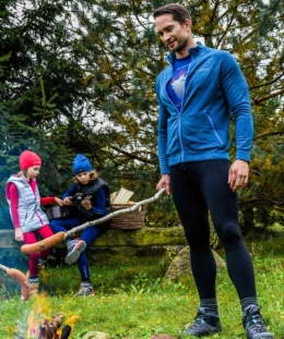 Spodnie męskie z wełną merino ACTIVE WOOL